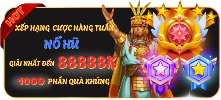 Banner khuyến mãi gk888 game, mời gọi đăng ký